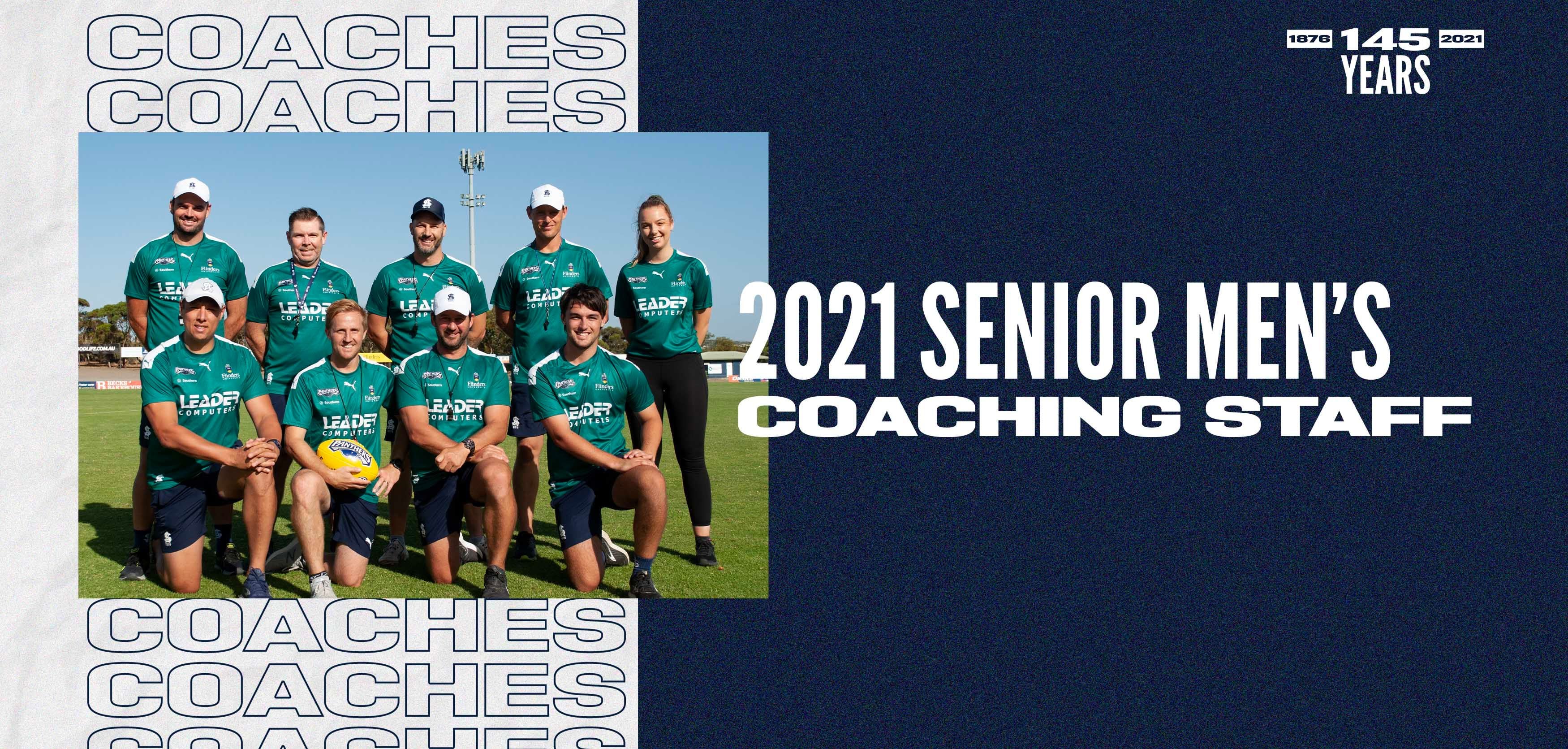 2021 Senior Mens coaching staff 2021 Senior Mens coaching staff